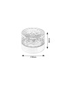 Rabalux Lentula Соларно осветление IP44 LED 0,5W 3000K 7010 - 5