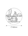 Rabalux Leon Детски лампи IP20 E27 2x MAX 60W K 4559 - 5