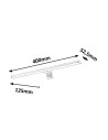 Rabalux Levon Осветление за баня IP44 LED 8W 4000 2114 - 6