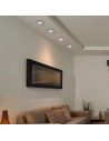 Rabalux Lite Вградени и повърхностно монтирани лампи IP44/ IP40 GU10 1x MAX 50W 3000K 1163 - 4