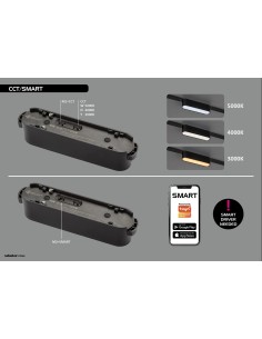 Rabalux LiTrack Pend.03V Висящи осветителни тела на шини IP20 LED 5W 2700-5500K 70131 - Цена | LEDs4economy 2
