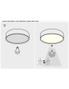 Rabalux Lowar Плафон IP44 LED 18W 3000 77137 - 4