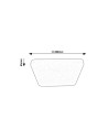 Rabalux Lucas Плафон IP20 LED 12W 4000 3072 - 3