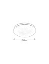 Rabalux Lucas Плафон IP20 LED 12W 4000 3936 - 4
