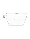Rabalux Lucas Плафон IP20 LED 24W 4000 3074 - 3