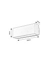 Rabalux Mataro Външно стенно осветление IP54 LED 10W 4000K 77075 - 4