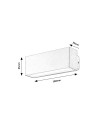 Rabalux Mataro Външно стенно осветление IP54 LED 10W 4000K 77076 - 6