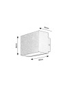 Rabalux Mataro Външно стенно осветление IP54 LED 7W 4000K 77073 - 4