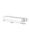 Rabalux Matt Осветление за баня IP44 LED 15W 4000 2066 - 5