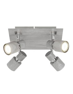 Rabalux Merkur Спот осветление IP20 GU10 4x MAX 50W K 6128 - Цена | LEDs4economy