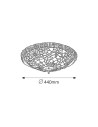 Rabalux Mirella Плафон IP20 E27 2x MAX 60W K 8087 - 2
