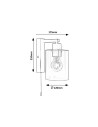 Rabalux Miroslaw Аплик IP20 E27 1x MAX 40W K 5077 - 3