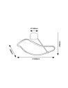 Rabalux Mirossi Плафон IP20 LED 38W 4000 71094 - 5