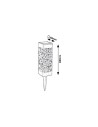 Rabalux Mora Соларно осветление IP23 LED 0,16W 3000K 8949 - 2