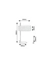 Rabalux Narmin Настолни лампи IP20 E14 1x MAX 40W K 74241 - 6