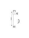 Rabalux Narmin Лампион IP20 E27 1x MAX 40W K 74240 - 5
