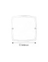 Rabalux Nedda Плафон IP20 E27 1x MAX 60W K 3688 - 2