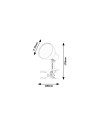 Rabalux Noah Спот осветление IP20 LED 5W 3000 1479 - 4