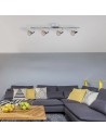 Rabalux Norton LED Спот осветление IP20 GU10 4x MAX 50W 3000 6988 - 3