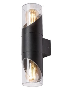 Rabalux Novigrad Външно стенно осветление IP54 E27 2x MAX 28W K 7237 - Цена | LEDs4economy 2