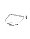 Rabalux Oscar Плафон IP20 LED 36W 4000 3409 - 2