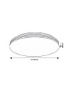Rabalux Oscar2 Плафон IP20 LED 18W 4000 71175 - 5