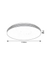 Rabalux Oscar2 Плафон IP20 LED 18W 4000 71179 - 3
