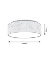 Rabalux Otilia Плафон IP20 LED 22W 3000 3307 - 3