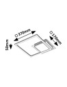 Rabalux Ottavia Плафон IP20 LED 24W 3000 71370 - 6