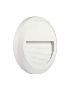 V-TAC 2W LED Осветление за Стъпала Бяло Тяло Кръг 3000К - 211315 - Цена | LEDs4economy