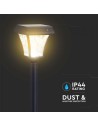 V-TAC 2W LED Соларна Наземна Лампа Черен Мат 3 в 1 - 2891 - 5