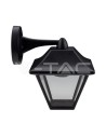 V-TAC Стенен Фенер Е27 Черен - 8686 - 7
