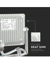 20W LED Прожектор SAMSUNG ЧИП SMD Бяло Тяло 6400К - 4