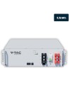 V-TAC 5.12kWh Батерия 51.2V Rack 10г. Гаранция Бяло Тяло - 12323 - 2