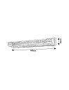 Rabalux Abbey Осветление за баня IP44 LED 2X5W 3000 5786 - 7