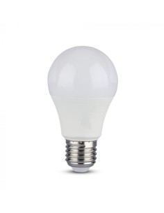 V-tac LED Крушка - 9W E27 A60 Термо Пластик 3Степенно Димиране 2700K 2Бр/Блистер - NEW 7309 - Цена | LEDs4economy
