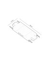 Rabalux LiTrack Connect+ Свързващ елемент W K 70201 - 3