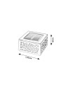 Rabalux Medulin Соларно осветление IP44 LED 0,5W 3000K 7032 - 6