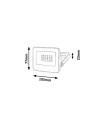Rabalux Flood Прожектор IP65 LED 10W 4000K 7062 - 9
