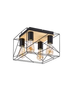 Rabalux Boire Плафон IP20 E27 4x MAX 40W K 71024 - Цена | LEDs4economy