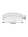 Rabalux Farenzo Плафон IP20 LED 40W 3000, 4000 71033 - 12