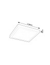 Rabalux Damek2 Плафон IP20 LED 18W 4000 71076 - 13