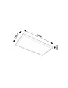 Rabalux Damek2 Плафон IP20 LED 24W 4000 71077 - 11