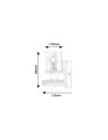 Rabalux Niylah Аплик IP20 E27 1x MAX 25W K 71080 - 13