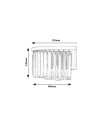 Rabalux Eloisa Аплик IP20 E27 1x MAX 25W K 71092 - 13