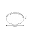 Rabalux Epora Плафон IP20 LED 25W 3000 71118 - 13