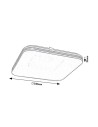 Rabalux Oscar2 Плафон IP20 LED 18W 3000 71178 - 11