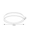 Rabalux Liatris2 Плафон IP20 LED 24W 3000 71185 - 12