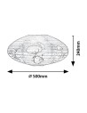 Rabalux Hedgy Детски лампи IP20 max 40W K 71190 - 7