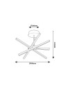 Rabalux Matilde Плафон IP20 LED 30W 4000 71270 - 13